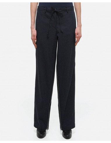 Gusset Wide Leg Pants