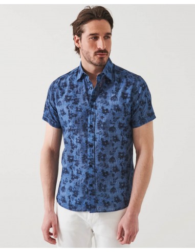 Indigo Floral Shirt